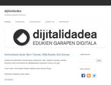Tablet Screenshot of dijitalidadea.com